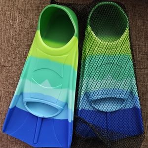 Swim training fins